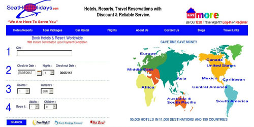 Seat Holidays Website
